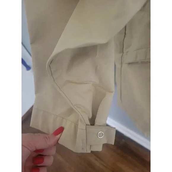 Vintage 50s 60s Orvis Fishing Tackle Jacket Tan - Picture 5 of 15